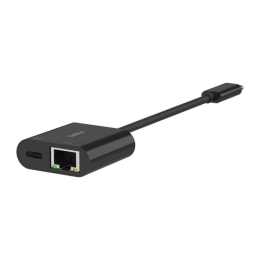 Переходник Belkin Connect USB-C — Gigabit Ethernet, USB-C (INC019) - изображение 3