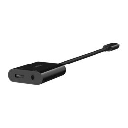 Переходник Belkin RockStar USB-C — разъём 3,5 мм TRRS, USB-C (NPA004) - изображение 1