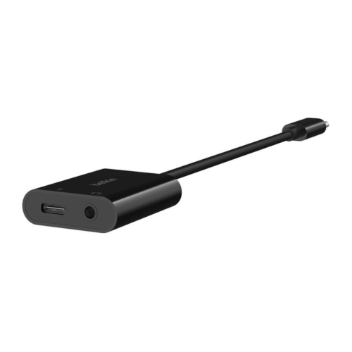 Переходник Belkin RockStar USB-C — разъём 3,5 мм TRRS, USB-C (NPA004) - изображение 1