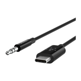 Аудиокабель Belkin RockStar USB-C — 3,5 мм TRS (0,9 м) (F7U079) - изображение 1
