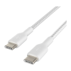 Кабель с оплёткой Belkin BoostCharge Pro USB-C (USB 2.0) (2 м) (2 шт.) (CAB004) - миниатюра 2