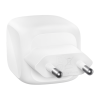 Сетевое зарядное устройство Belkin BoostCharge Pro мощностью 50 Вт (2 USB-C) (GaN) (WCH019) - миниатюра 3