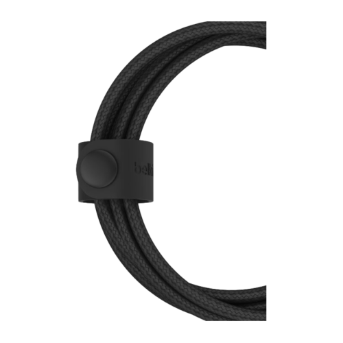 Кабель с оплёткой и ремешком Belkin BoostCharge Pro USB-C — USB-C, Lightning (USB 2.0) (1,5 м) (CAC003) - изображение 4