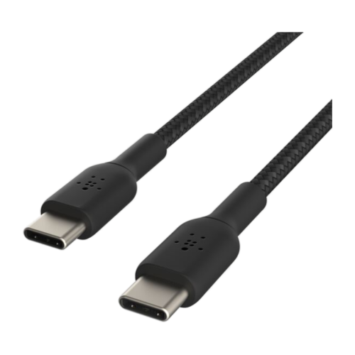Кабель с оплёткой Belkin BoostCharge Pro USB-C (USB 2.0) (15 см) (CAB004) - изображение 1
