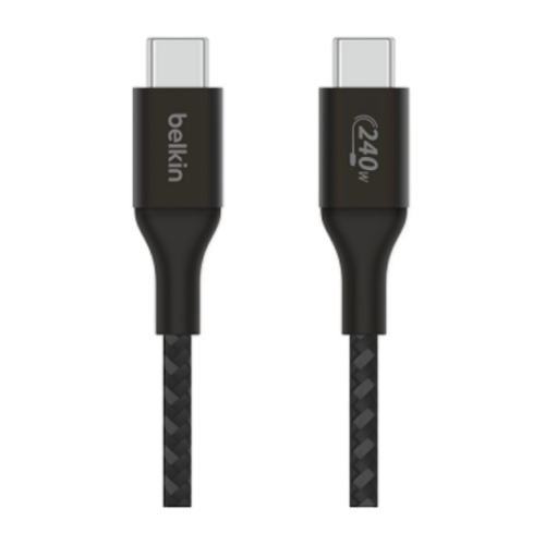 Кабель с оплёткой Belkin BoostCharge USB-C (USB 2.0) (2 м) (CAB015)