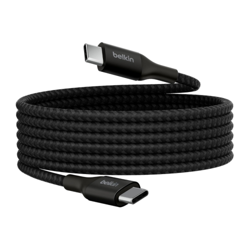 Кабель с оплёткой Belkin BoostCharge USB-C (USB 2.0) (2 м) (CAB015) - изображение 1
