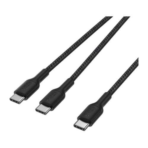 Кабель с оплёткой Belkin BoostCharge Pro USB-C — 2 USB-C (USB 2.0) (1,5 м) (CAC004) - изображение 2