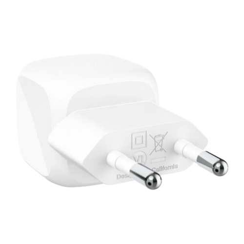 Сетевое зарядное устройство Belkin BoostCharge мощностью 20 Вт (USB-C) и кабель USB-C (1 м) (WCA009) - изображение 2