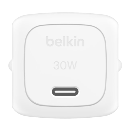 Сетевое зарядное устройство Belkin BoostCharge мощностью 30 Вт (USB-C) (WCA008) - изображение 4