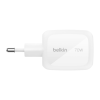 Сетевое зарядное устройство Belkin BoostCharge Pro мощностью 70 Вт (2 USB-C, USB-A) (GaN) (WCH018) - миниатюра 1