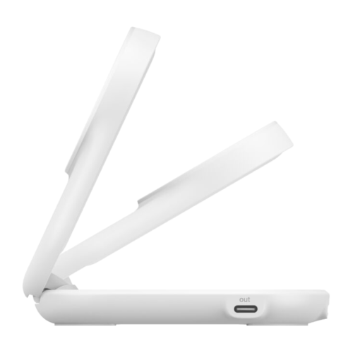 Зарядная станция MagSafe Belkin UltraCharge Round для iPhone и AirPods (Qi2.2) (WIZ039, EU) - изображение 1