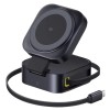 Адаптер Baseus PicoGo Series PicoGo 2-in-1 Qi2 67W (Black)