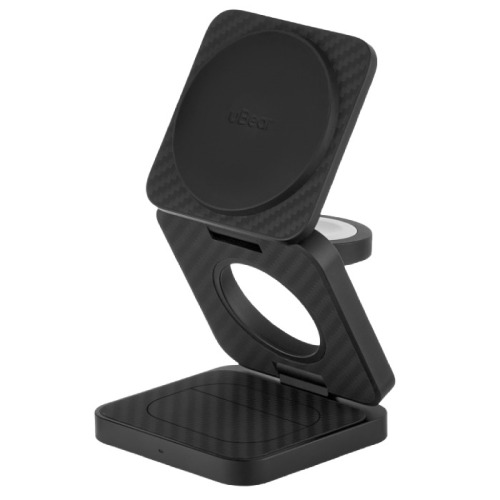 Беспроводное зарядное устройство uBear Balance 3-in-1 (Black)