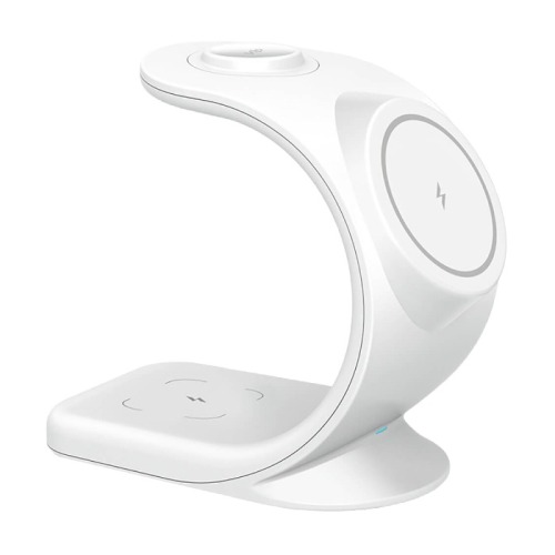 Беспроводное зарядное устройство VLP Powerstand 3-in-1 (White)