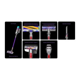 Пылесос Dyson Gen5 Detect Absolute (Iron/Purple) - изображение 1