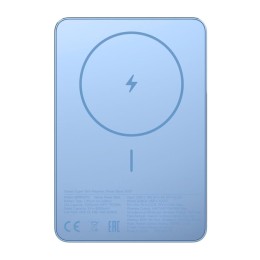 Внешний аккумулятор Xiaomi Super Slim Magnetic 5000mAh (Синий) - изображение 1
