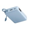 Внешний аккумулятор Xiaomi 67W (Integrated Cable) 20000mAh (Ледяной синий) - миниатюра 2