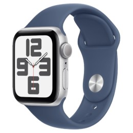 Часы Apple Watch SE 2 40mm Silver Aluminium Case, Sport Band (Silver) M/L