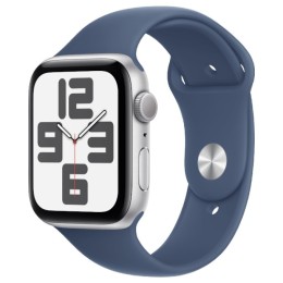 Часы Apple Watch SE 2 44mm Silver Aluminium Case, Sport Band (Silver) M/L