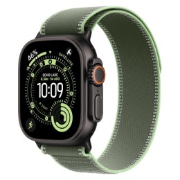 Часы Apple Watch Ultra 3 GPS + Cellular 49mm Black Titanium Case, Trail Loop (Neon Green) S/M