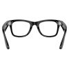 Умные очки Ray-Ban Wayfarer RW4006 (Глянцевая чёрная оправа, линзы прозрачные), размер M - миниатюра 1