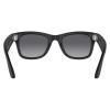 Умные очки Ray-Ban Wayfarer RW4008 (Матовая чёрная оправа, линзы поляризованные графитовый градиент), размер L - миниатюра 3