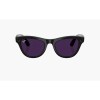 Умные очки Ray-Ban Skyler RW4010 (Глянцевая чёрная оправа, линзы прозрачно-аметистовые), размер M - миниатюра 1
