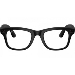 Умные очки Ray-Ban Wayfarer Gen 2 RW4012 (Матовая чёрная оправа, линзы прозрачные), размер M - изображение 1