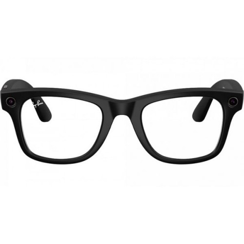 Умные очки Ray-Ban Wayfarer Gen 2 RW4012 (Матовая чёрная оправа, линзы прозрачные), размер M - изображение 1