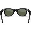 Умные очки Ray-Ban Wayfarer Gen 2 RW4012 (Глянцевая чёрная оправа, линзы зелёные), размер L - миниатюра 3