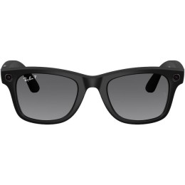 Умные очки Ray-Ban Wayfarer Gen 2 RW4012 (Матовая чёрная оправа, линзы поляризованные графитовый градиент), размер M