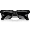 Умные очки Ray-Ban Wayfarer Gen 2 RW4012 (Матовая чёрная оправа, линзы поляризованные графитовый градиент), размер M - миниатюра 2