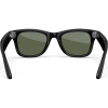 Умные очки Ray-Ban Wayfarer Gen 2 RW4012 (Глянцевая чёрная оправа, линзы зелёные), размер M - миниатюра 3