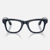 Умные очки Ray-Ban Wayfarer Gen 2 RW4012 (глянцевая синяя оправа, линзы с синим автозатемнением), размер M - миниатюра 2