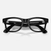 Умные очки Ray-Ban Wayfarer Gen 2 RW4012 (глянцевая чёрная оправа, линзы с зелёным автозатемнением), размер M - миниатюра 7
