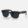 Умные очки Ray-Ban Wayfarer Gen 2 RW4012 (матовая чёрная оправа, линзы с серым автозатемнением), размер L - миниатюра 1