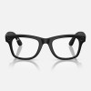 Умные очки Ray-Ban Wayfarer Gen 2 RW4012 (матовая чёрная оправа, линзы с серым автозатемнением), размер L - миниатюра 2
