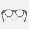 Умные очки Ray-Ban Headliner Gen 2 RW4013 (глянцевая серая оправа, линзы прозрачные с затемнением в зелёный) - миниатюра 2