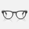 Умные очки Ray-Ban Headliner Gen 2 RW4013 (глянцевая серая оправа, линзы прозрачные с затемнением в зелёный) - миниатюра 3