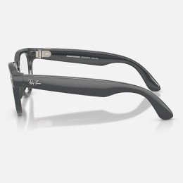 Умные очки Ray-Ban Headliner Gen 2 RW4013 (глянцевая серая оправа, линзы прозрачные с затемнением в зелёный) - изображение 4