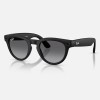 Умные очки Ray-Ban Headliner Gen 2 RW4013 (матовая чёрная оправа, линзы поляризованные графитовый градиент)