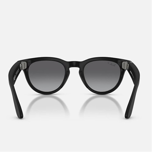 Умные очки Ray-Ban Headliner Gen 2 RW4013 (матовая чёрная оправа, линзы поляризованные графитовый градиент) - изображение 1