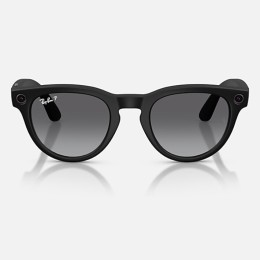 Умные очки Ray-Ban Headliner Gen 2 RW4013 (матовая чёрная оправа, линзы поляризованные графитовый градиент) - изображение 3