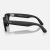 Умные очки Ray-Ban Headliner Gen 2 RW4013 (матовая чёрная оправа, линзы поляризованные графитовый градиент) - миниатюра 4