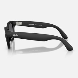 Умные очки Ray-Ban Headliner Gen 2 RW4013 (матовая чёрная оправа, линзы поляризованные графитовый градиент) - изображение 4