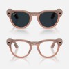 Умные очки Ray-Ban Headliner Gen 2 RW4013 (матовая персиковая оправа, линзы с серым затемнением) - миниатюра 4