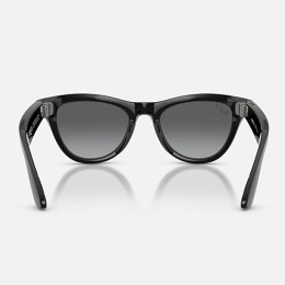 Умные очки Ray-Ban Skyler Gen 2 RW4014 (глянцевая чёрная оправа, линзы поляризованные графитовый градиент) - изображение 1
