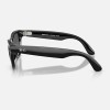 Умные очки Ray-Ban Skyler Gen 2 RW4014 (глянцевая чёрная оправа, линзы поляризованные графитовый градиент) - миниатюра 3