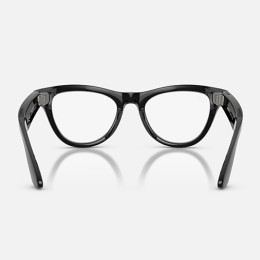 Умные очки Ray-Ban Skyler Gen 2 RW4014 (глянцевая чёрная оправа, линзы прозрачные) - изображение 1