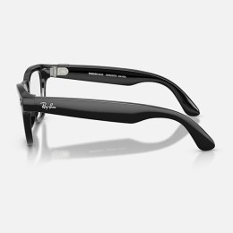 Умные очки Ray-Ban Skyler Gen 2 RW4014 (глянцевая чёрная оправа, линзы прозрачные) - изображение 3